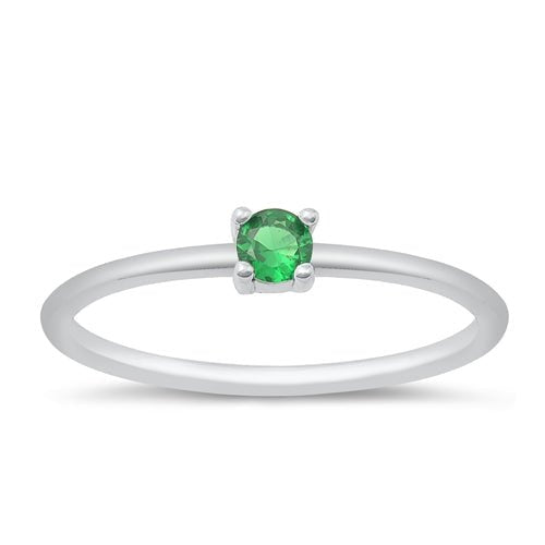 Emerald Round Stackable - Get Ready for St Patty's Day!