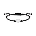 Engraved Friendship Bracelet – Adjustable 18K Gold Custom Heart Jewelry Gift - Bracelets | Sunflower Soul Boutique
