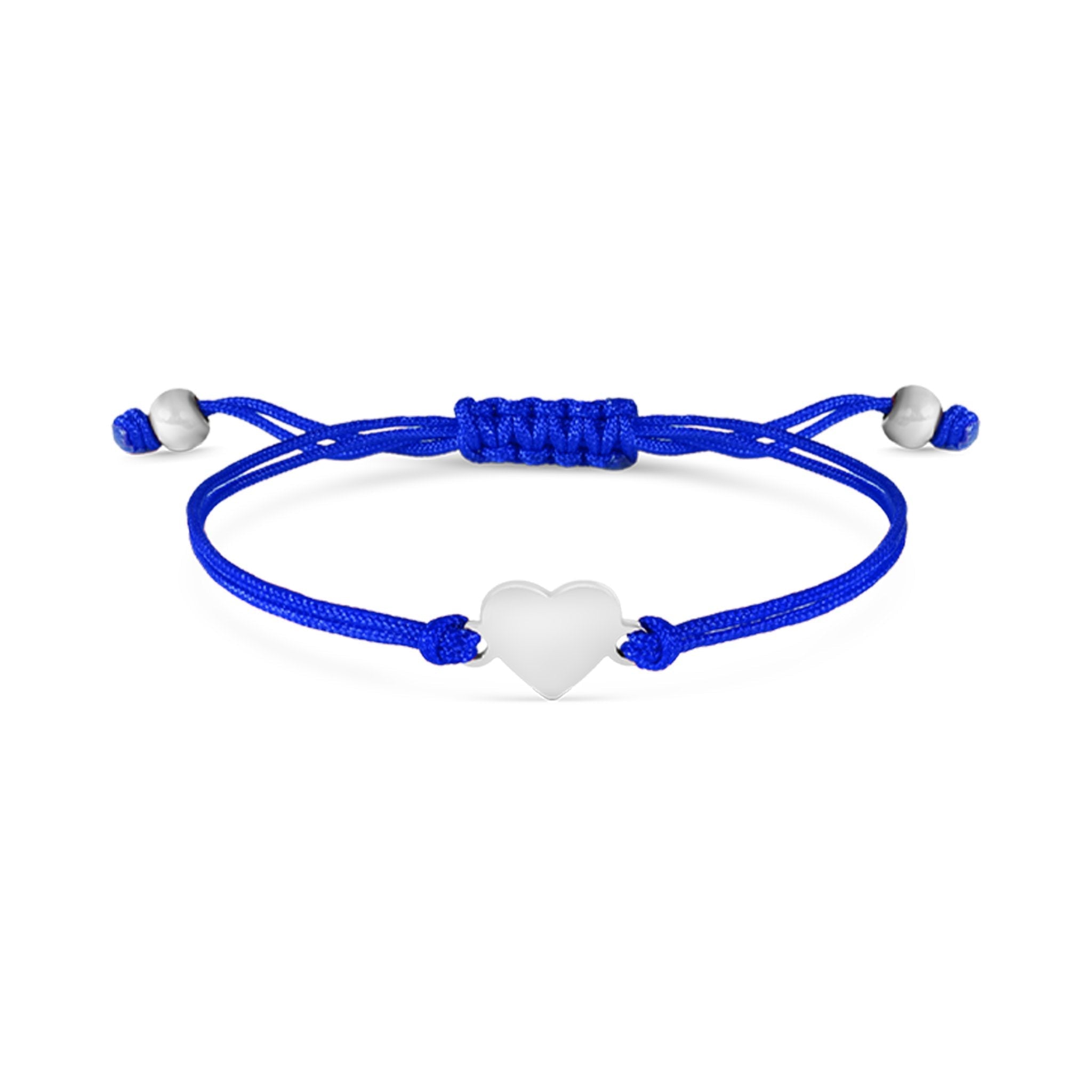 Engraved Friendship Bracelet – Adjustable 18K Gold Custom Heart Jewelry Gift - Bracelets | Sunflower Soul Boutique