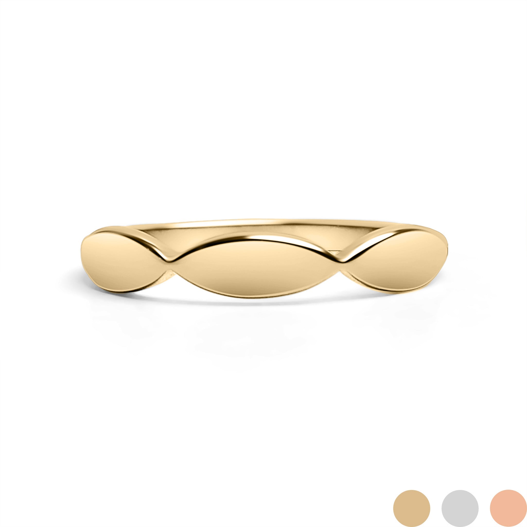 Engraved Stainless Steel Ring – Durable Surgical Steel Custom Engraving Gift - Rings | Sunflower Soul Boutique