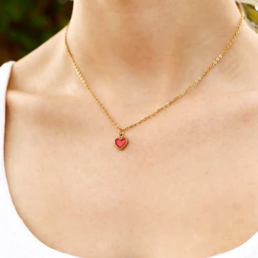 18K Gold PVD Stainless Steel PVD Coated Loop/Cable Chain Necklace