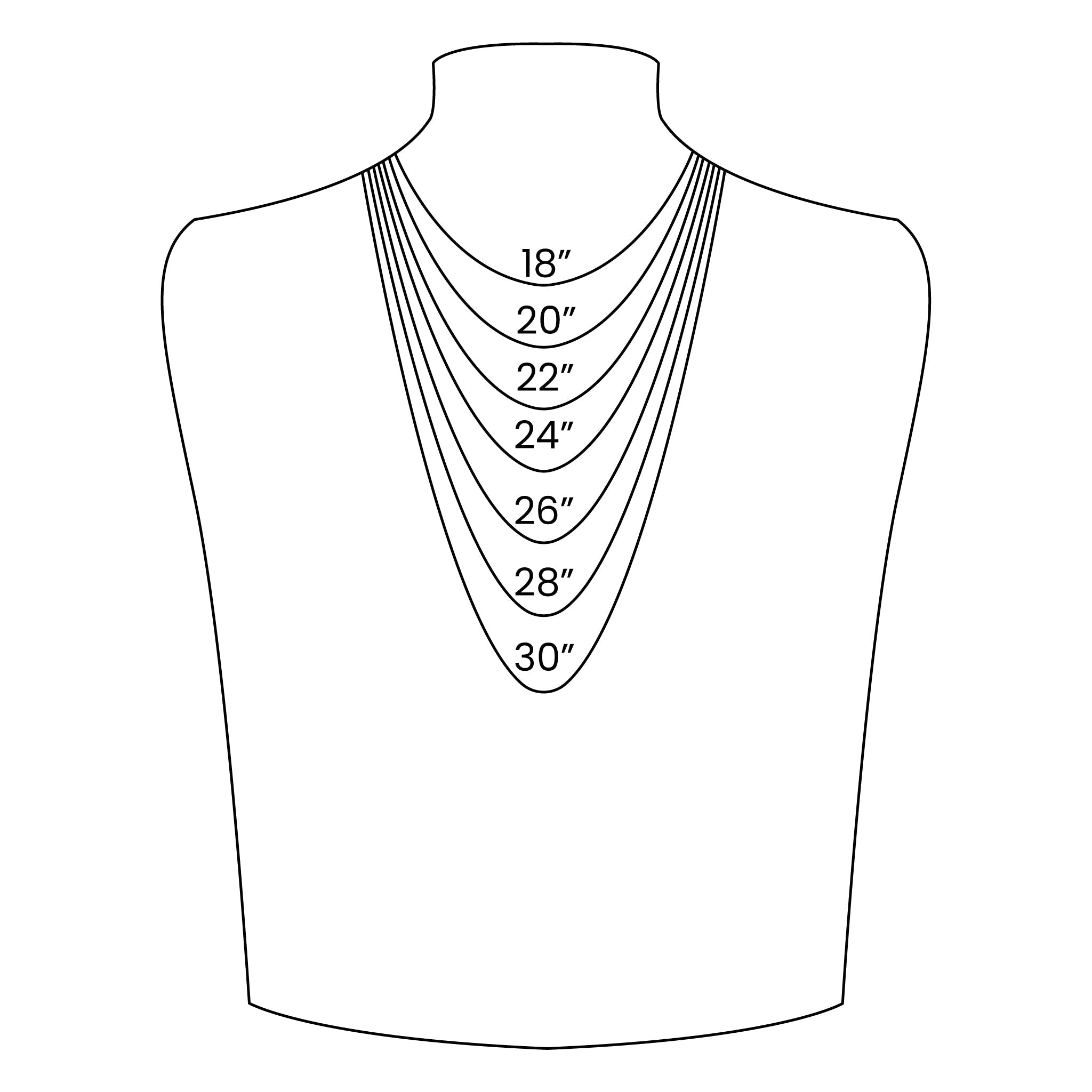 Figaro Chain Necklace – 18K Gold Link Jewelry | Tarnish Resistant, Waterproof Design - Chain | Sunflower Soul Boutique