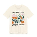 Floral Graphic Tee – Motivational T-Shirt | Comfort Cotton & Positive Affirmation - T-Shirt | Sunflower Soul Boutique
