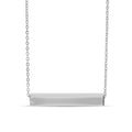 Gold Bar Necklace – Polished Horizontal Bar Pendant | 18K PVD Stainless Steel - Necklaces | Sunflower Soul Boutique