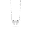 Gold Bow Necklace – 18K Gold Pendant | Dainty Stainless Steel Jewelry - Necklaces | Sunflower Soul Boutique