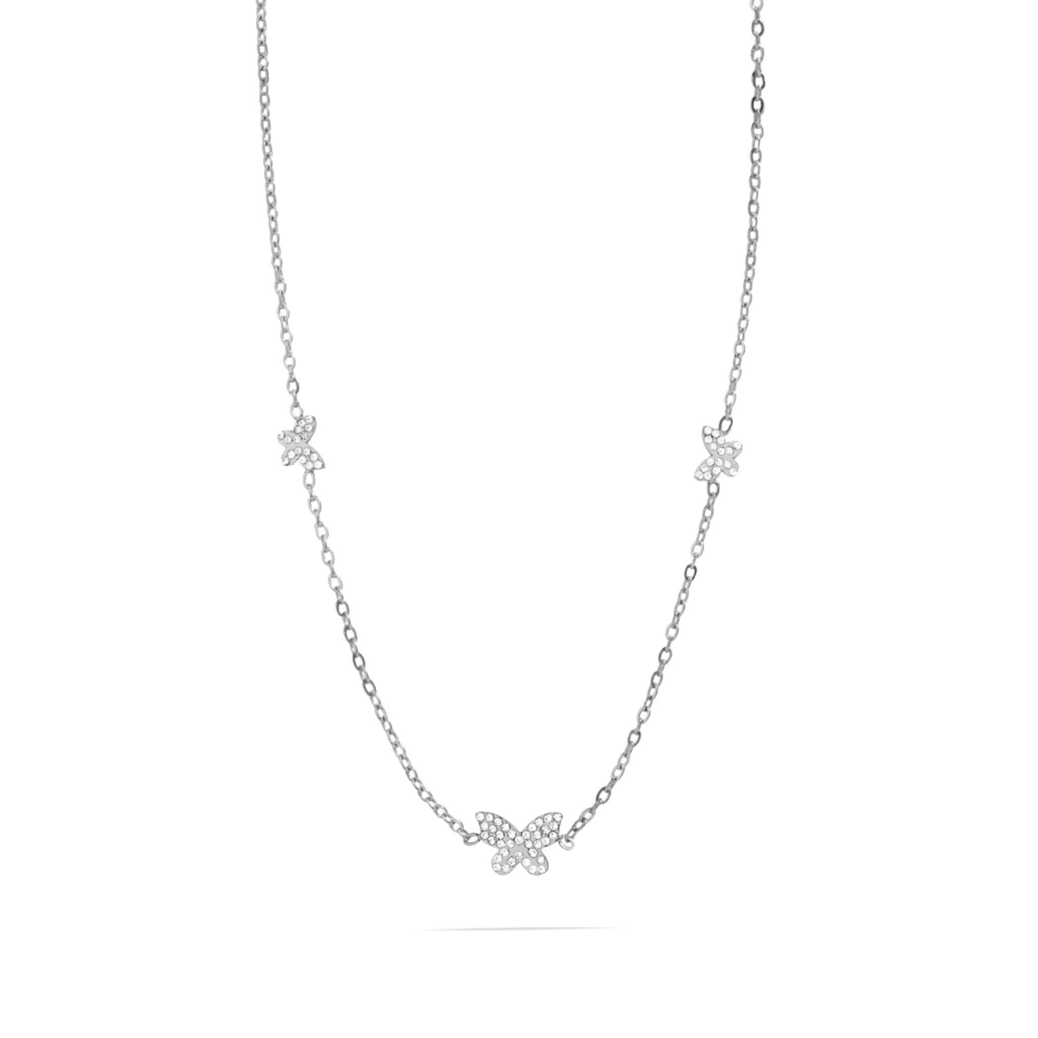 Gold Butterfly Necklace – 18K Gold Plated Chain | Hypoallergenic Stainless Steel Jewelry - Necklaces | Sunflower Soul Boutique