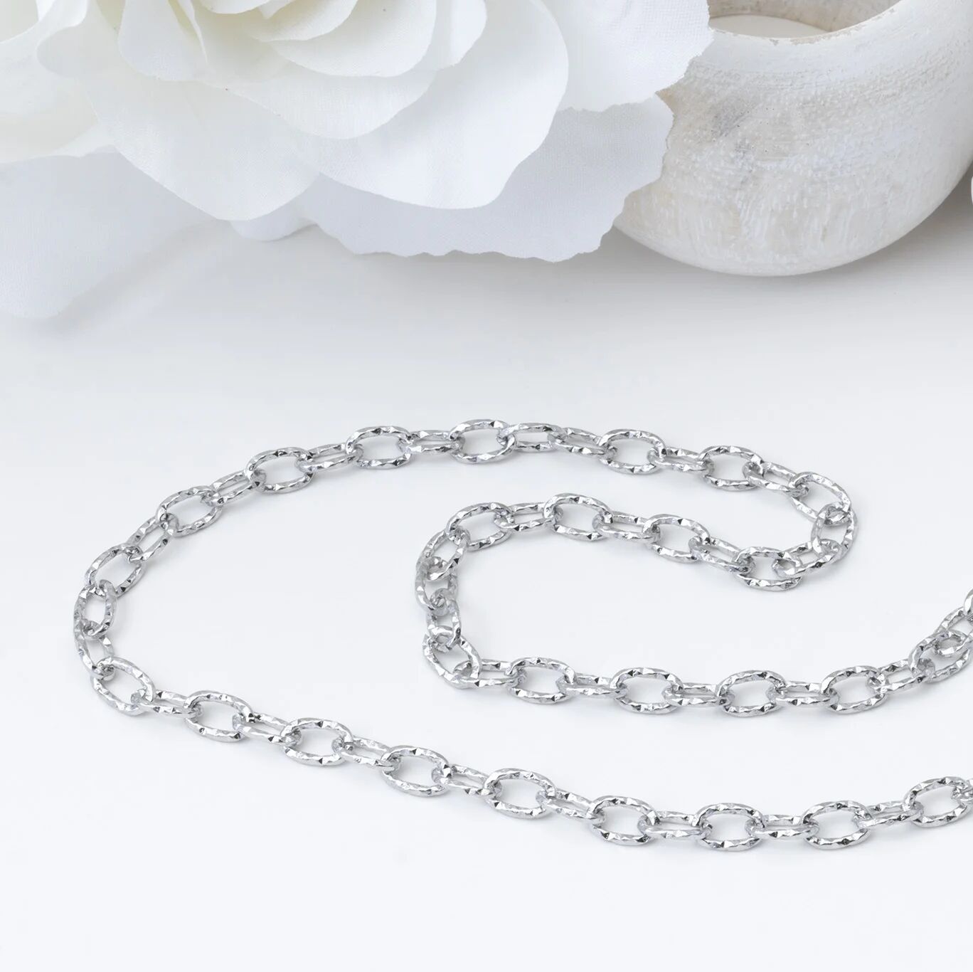 Gold Cable Link Necklace – 18K Gold PVD Coated Stainless Steel Chain, Hypoallergenic Jewelry - Necklaces | Sunflower Soul Boutique