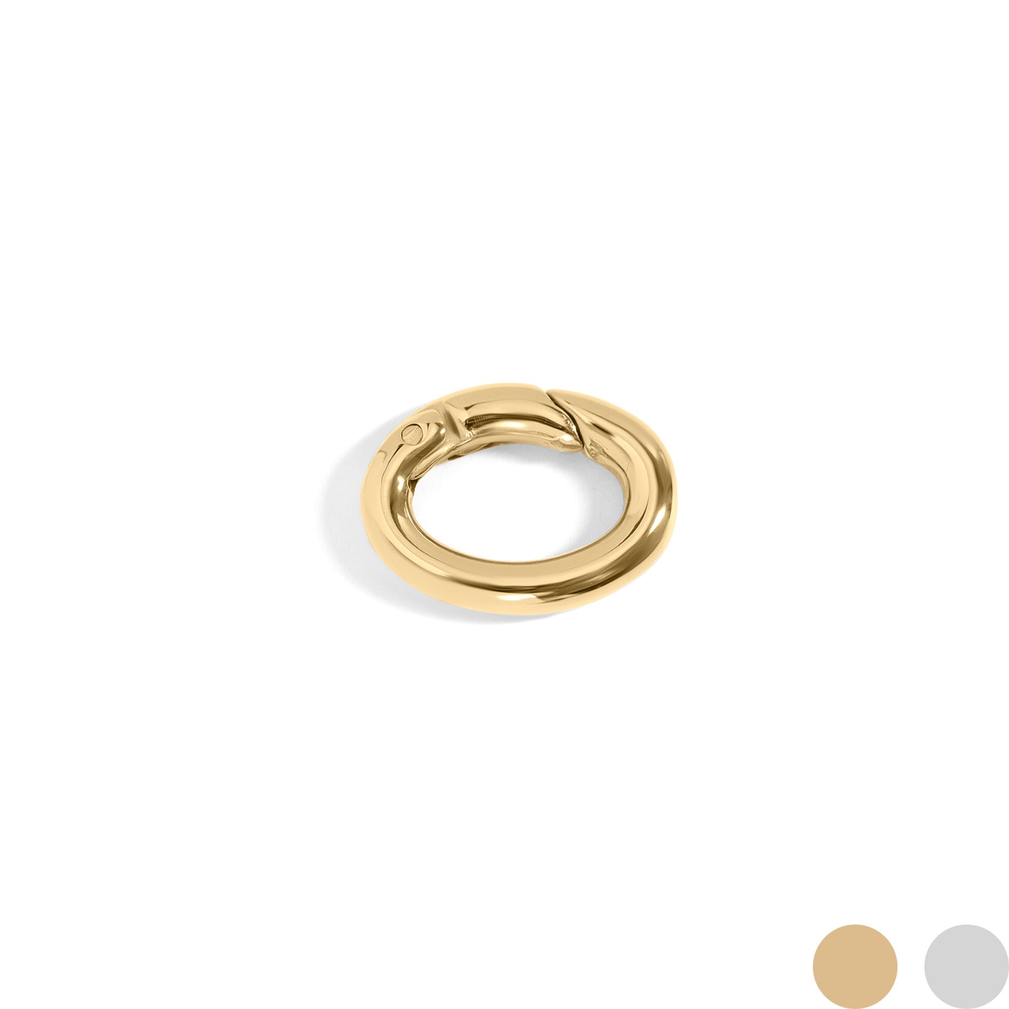 Gold Carabiner Clasp – 18K Gold Jewelry Fastener | PVD Coated Waterproof Clasp - Findings | Sunflower Soul Boutique