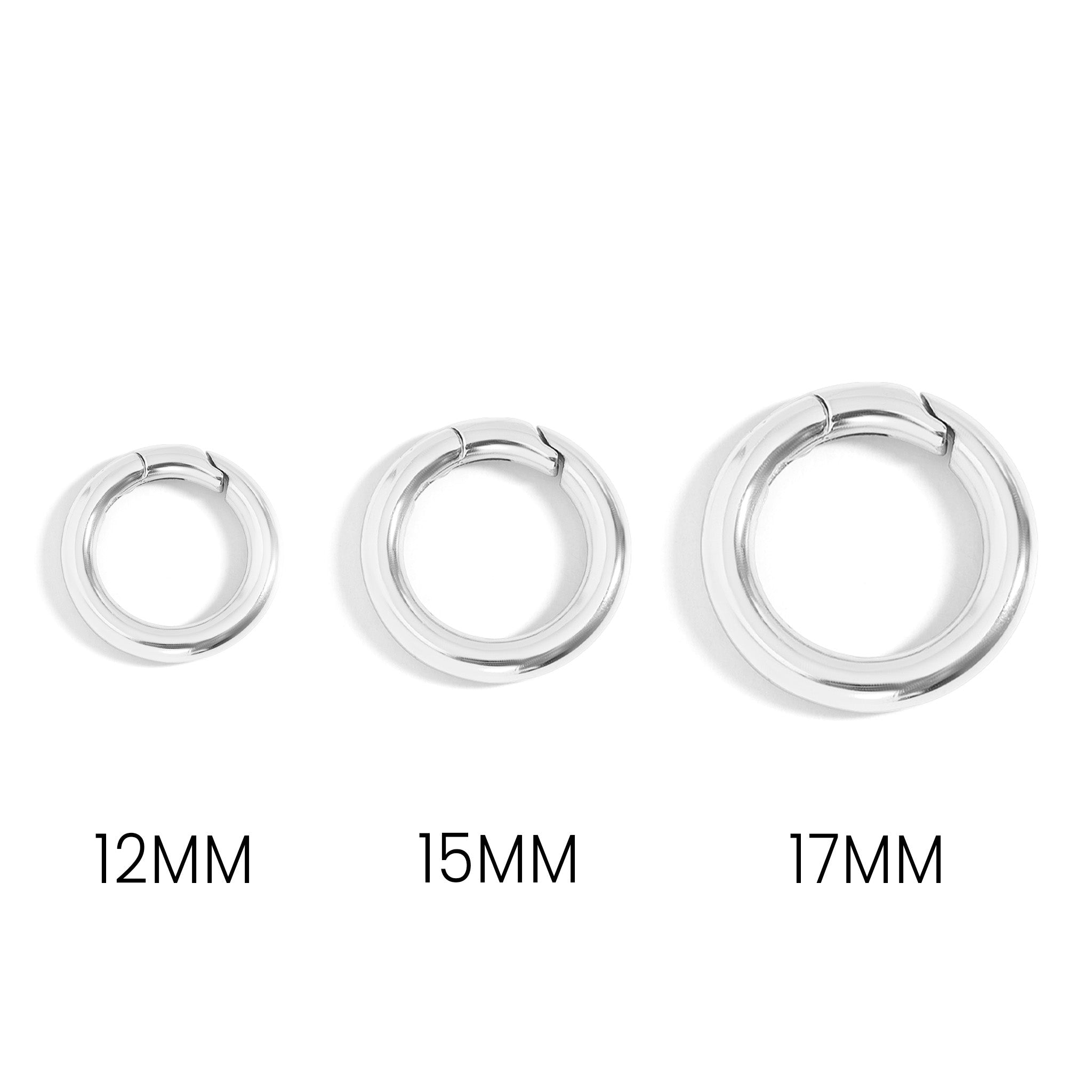 Gold Carabiner Clasp – 18K PVD Coated Jewelry Making Clasp | Stainless Steel, Spring Lock - Findings | Sunflower Soul Boutique