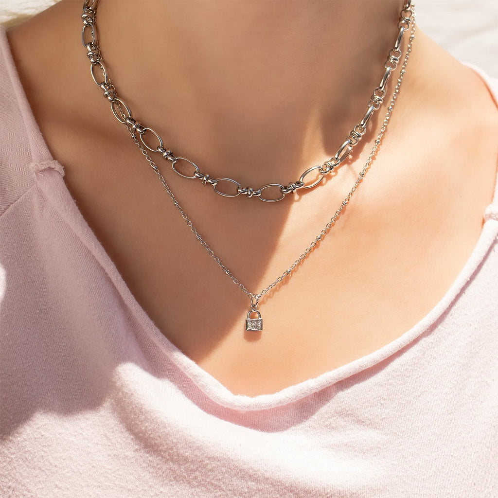 Gold Charm Necklace – 18K PVD Stainless Steel Chain | Tarnish Resistant Minimalist Jewelry - Necklaces | Sunflower Soul Boutique