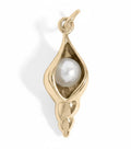 Gold Conch Shell Charm – 18K Gold Pendant Necklace | Waterproof Marine Jewelry - charm | Sunflower Soul Boutique
