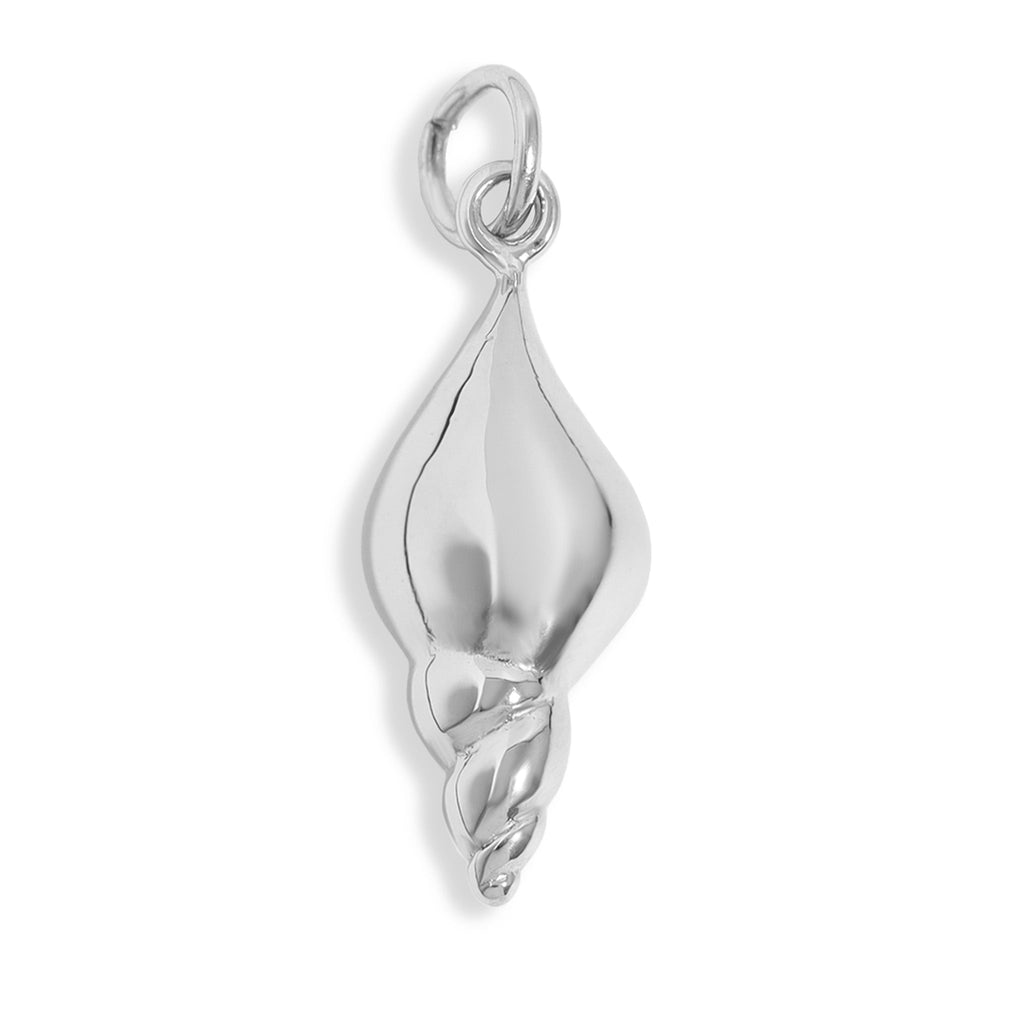 Gold Conch Shell Charm – 18K Gold Pendant Necklace | Waterproof Marine Jewelry - charm | Sunflower Soul Boutique