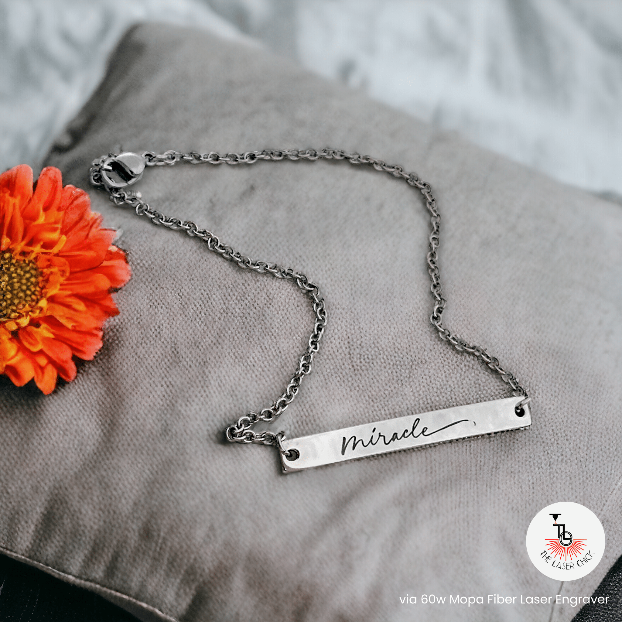 Gold Curved Bar Bracelet – Durable Stainless Steel Personalized Cable Chain Jewelry - Bracelets | Sunflower Soul Boutique