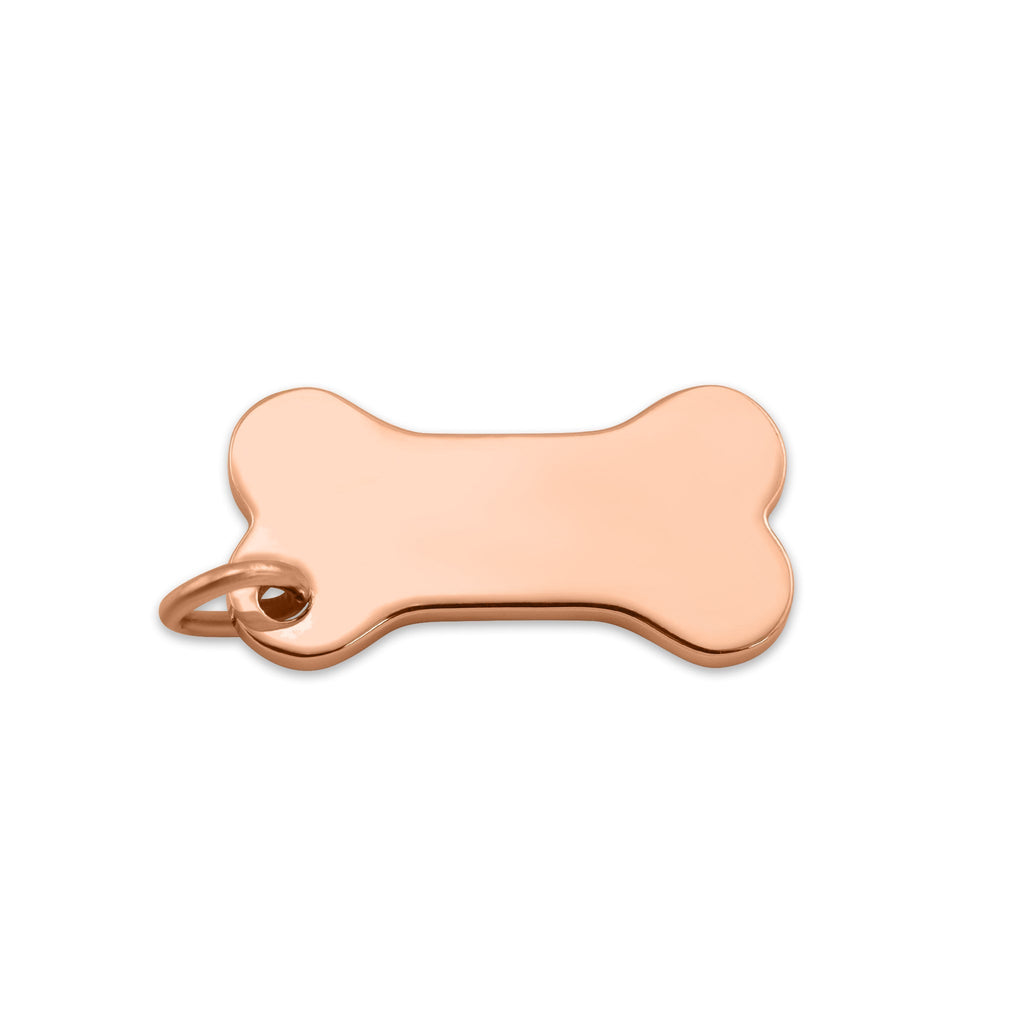 Gold Dog Bone Pendant - Durable 18K Gold Plated Stainless Steel Charm - Pendants | Sunflower Soul Boutique