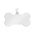 Gold Dog Bone Tag – 18K Gold Coated Stainless Steel Pet ID Scratch Resistant Tag - Pendants | Sunflower Soul Boutique