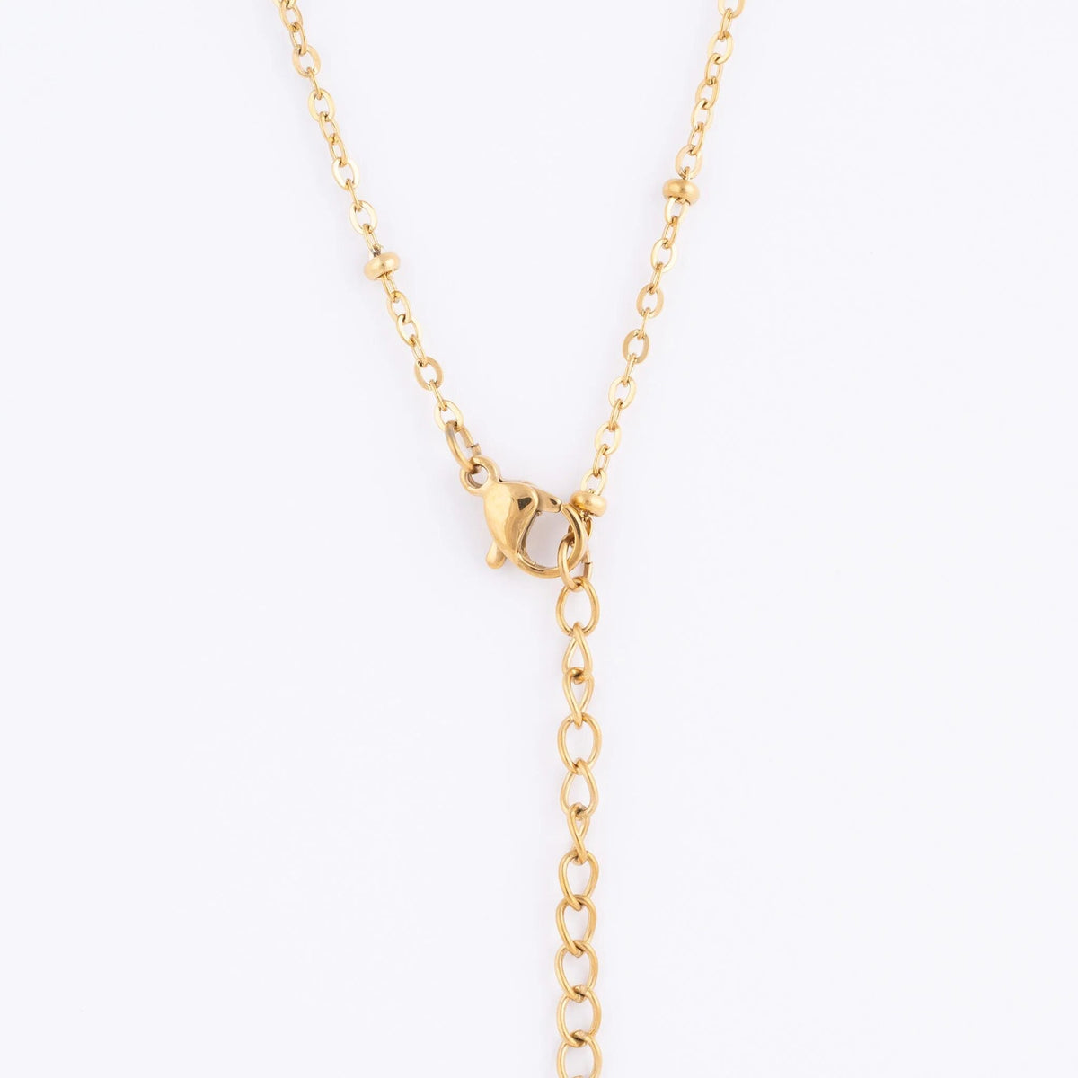Wholesale jewelry 14K Gold Filled Plus Crimped Oval Link Chain Necklace- Clasp