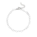 Gold Heart Bracelet – 18K Gold Plated Stainless Steel Tarnish Resistant Chain - Bracelets | Sunflower Soul Boutique