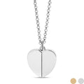 Gold Heart Necklace – 18K Gold Jewelry | Stainless Steel Necklace With Hidden Message Pendant - Necklaces | Sunflower Soul Boutique