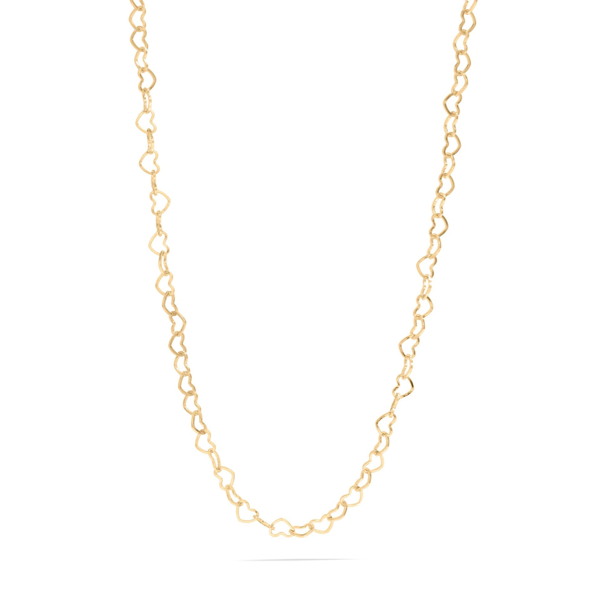 Gold Heart Necklace – 18K PVD Gold Stainless Steel Hypoallergenic Chain - Chain | Sunflower Soul Boutique