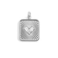 Gold Heart Pendant – Durable 18K Gold Jewelry | Stainless Steel Pendant Charm - charm | Sunflower Soul Boutique