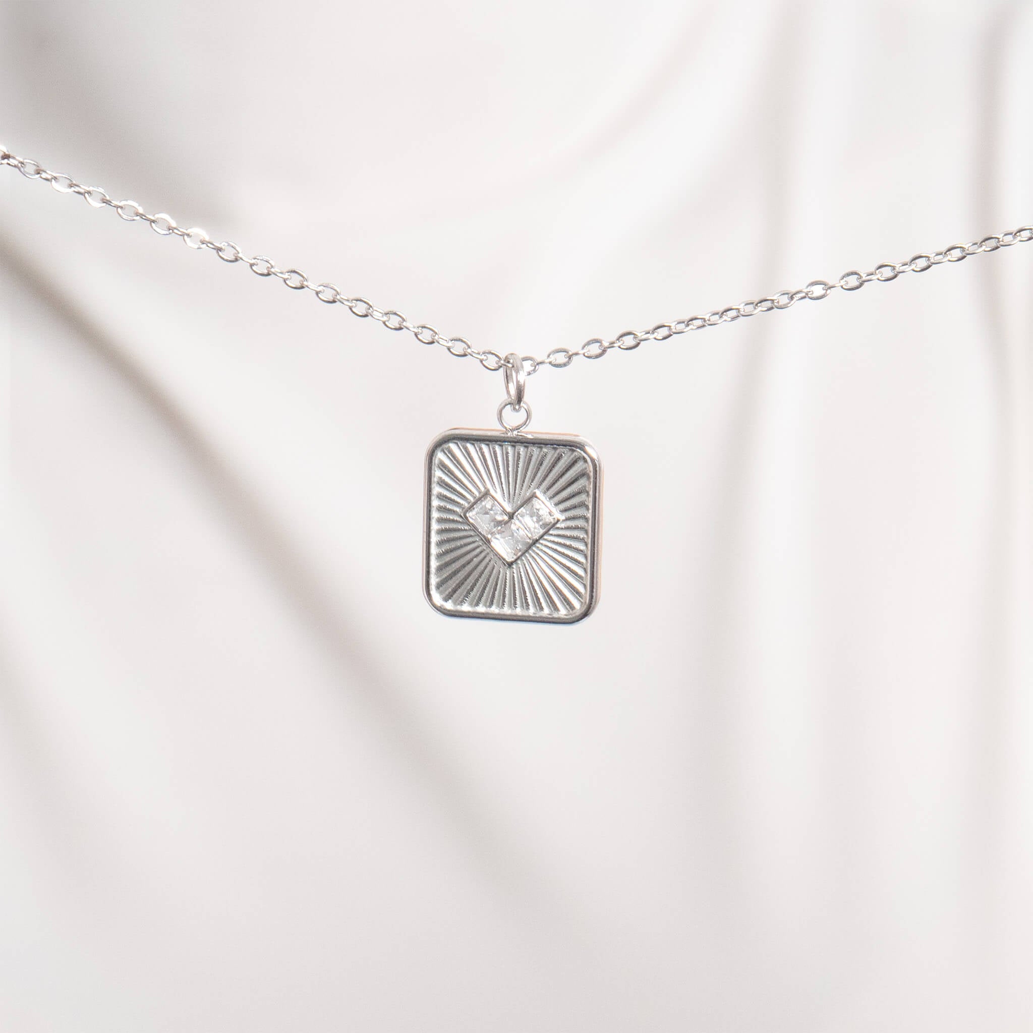 Gold Heart Pendant – Durable 18K Gold Jewelry | Stainless Steel Pendant Charm - charm | Sunflower Soul Boutique