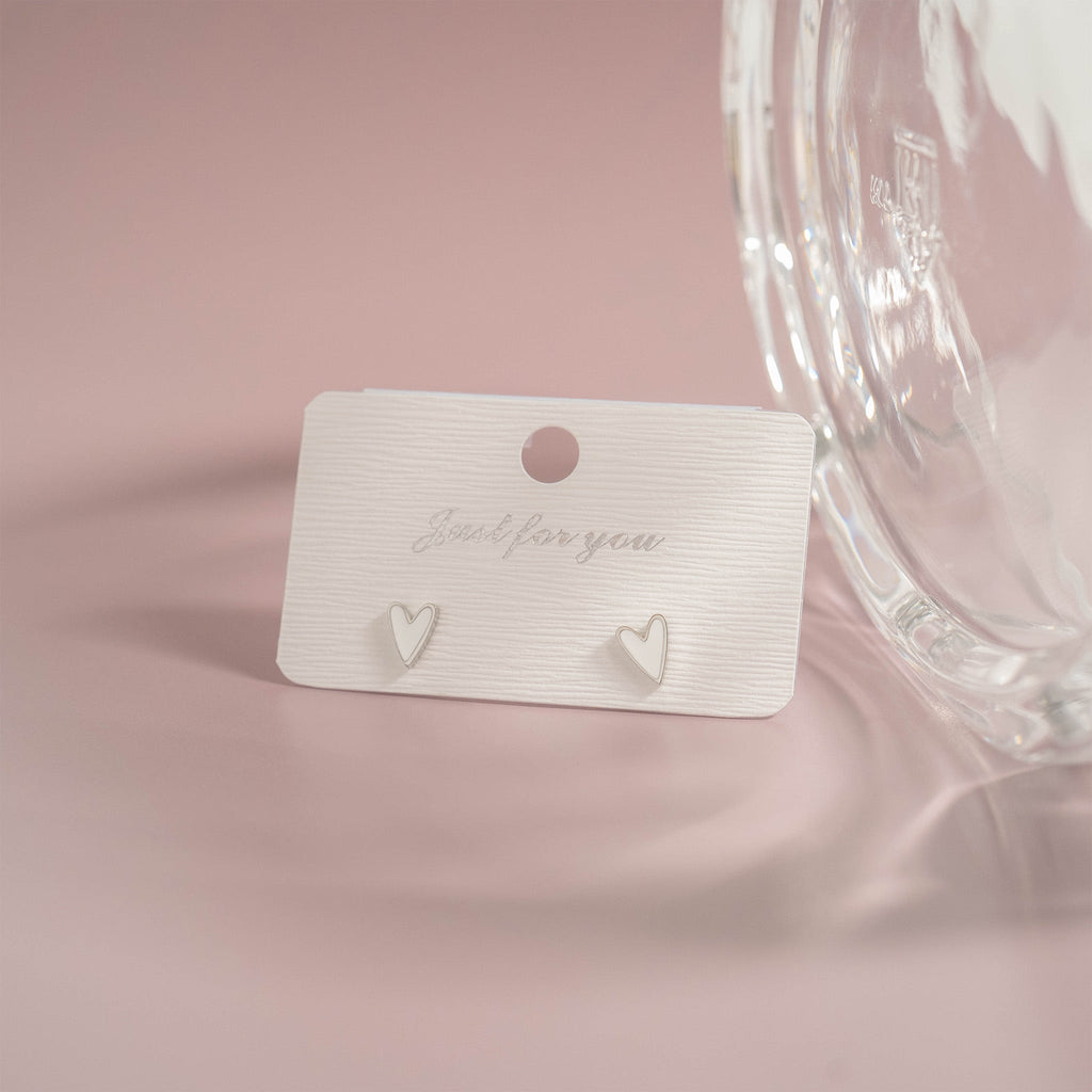 Gold Heart Stud Earrings – 18K PVD Coated Stainless Steel Hypoallergenic Jewelry - Earring | Sunflower Soul Boutique