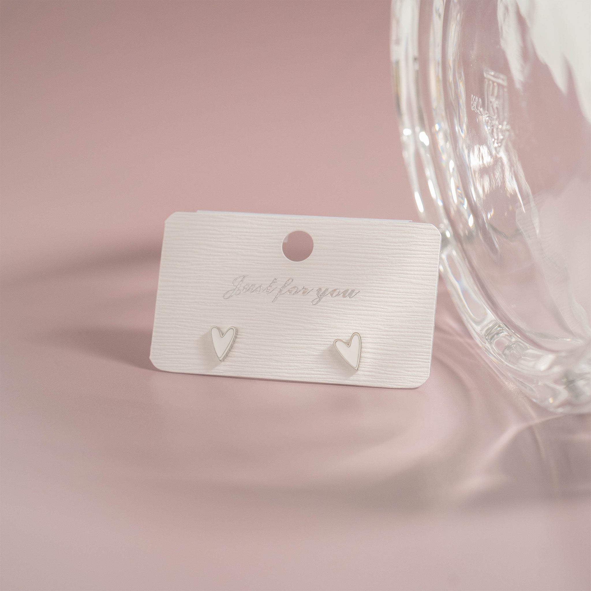 Gold Heart Stud Earrings – 18K PVD Coated Stainless Steel Hypoallergenic Jewelry - Earring | Sunflower Soul Boutique