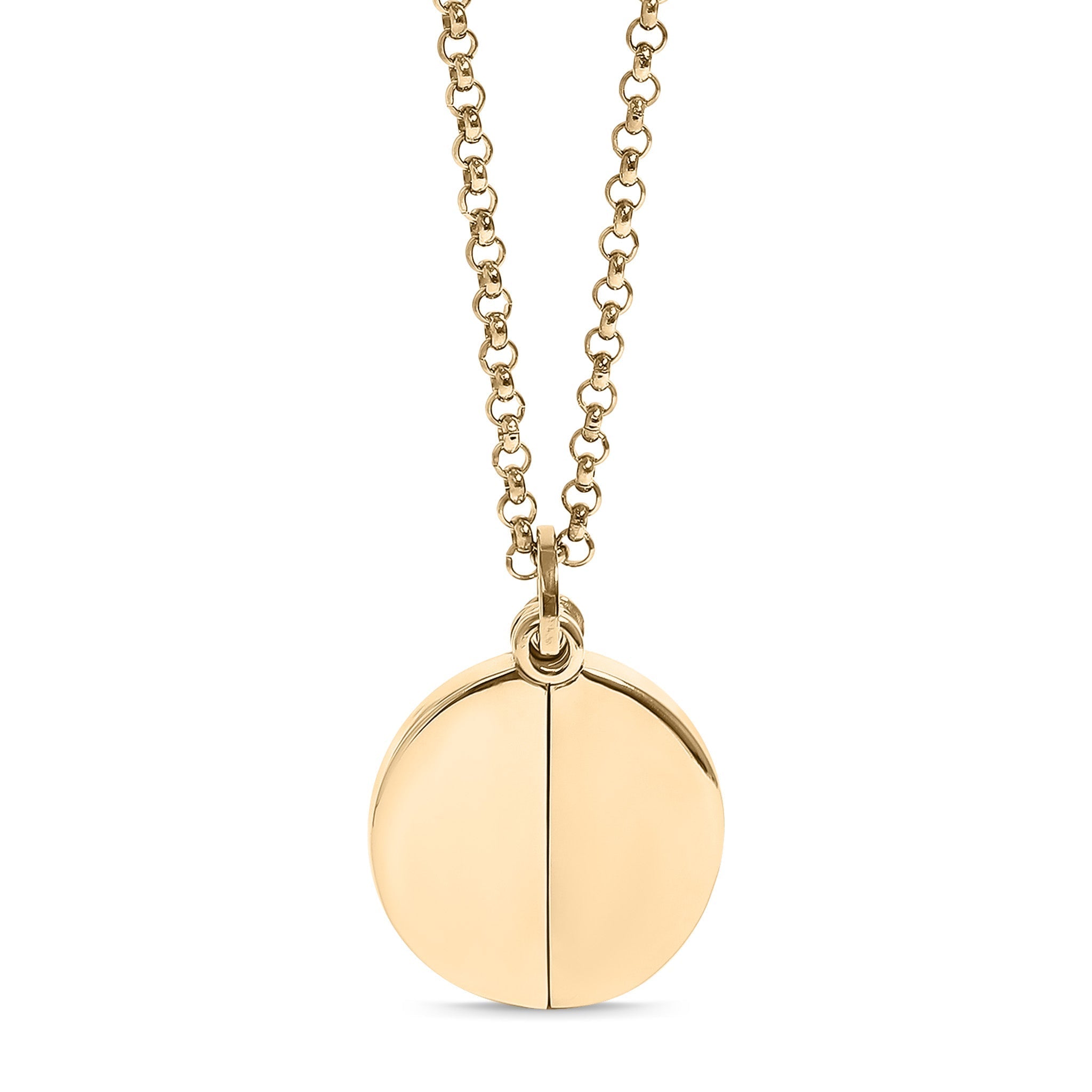 Gold Hidden Message Necklace - Butterfly Opening Pendant | 18K PVD Stainless Steel - Necklaces | Sunflower Soul Boutique