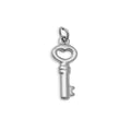 Gold Key Charm - 18K Gold PVD Stainless Steel Lightweight Symbolic Pendant - Charms | Sunflower Soul Boutique