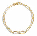 Gold Paperclip Bracelet – Adjustable 18K Gold PVD Stainless Steel Chain - | Sunflower Soul Boutique