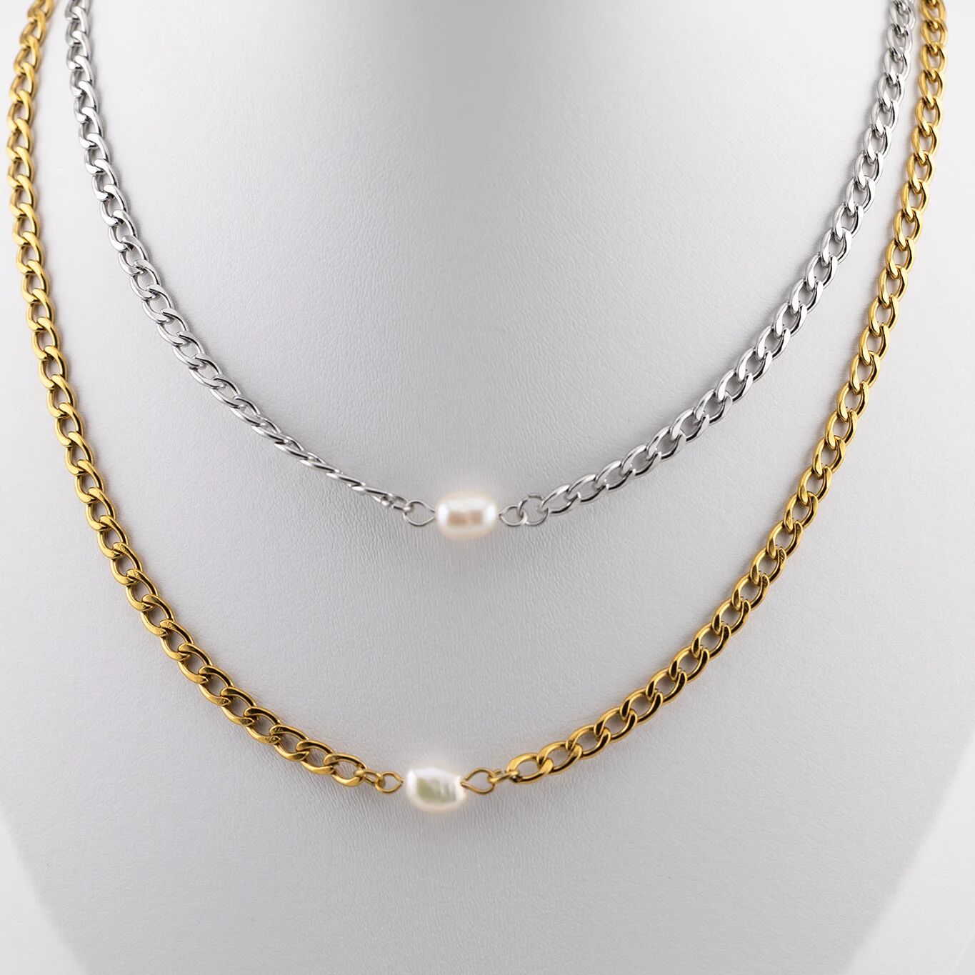 Gold Pearl Connector – 18K Gold Charm | Freshwater Pearl Jewelry Accessory - Charms | Sunflower Soul Boutique