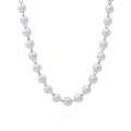 Gold Pearl Necklace – 18K Gold Necklace with Glass Pearl Strand & Adjustable Closure - Necklaces | Sunflower Soul Boutique
