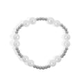 Gold Pearl Stretch Bracelet – Adjustable Fit with 8mm Glass Pearls & Tarnish Resistant Finish - Bracelets | Sunflower Soul Boutique