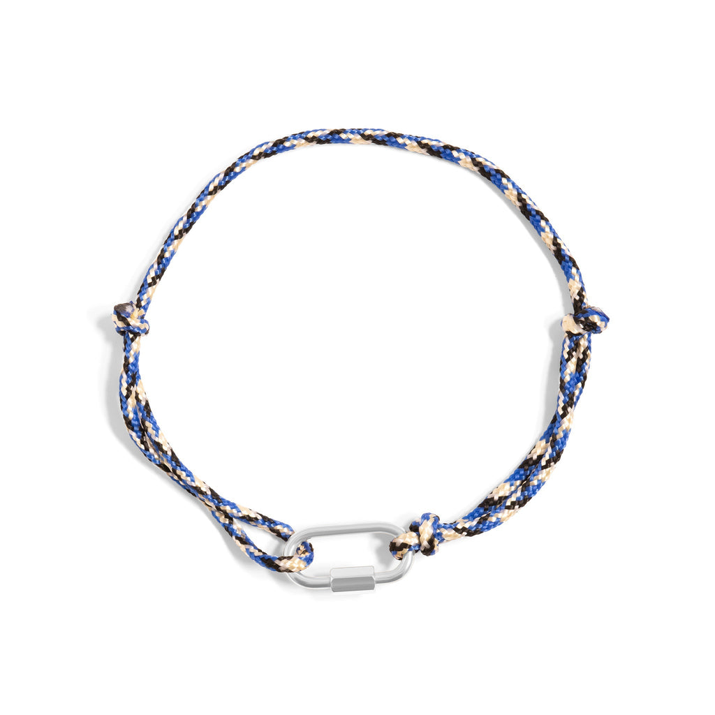 Gold Rope Bracelet – 18K Gold PVD Coated Stainless Steel With Carabiner Clasp - Bracelets | Sunflower Soul Boutique