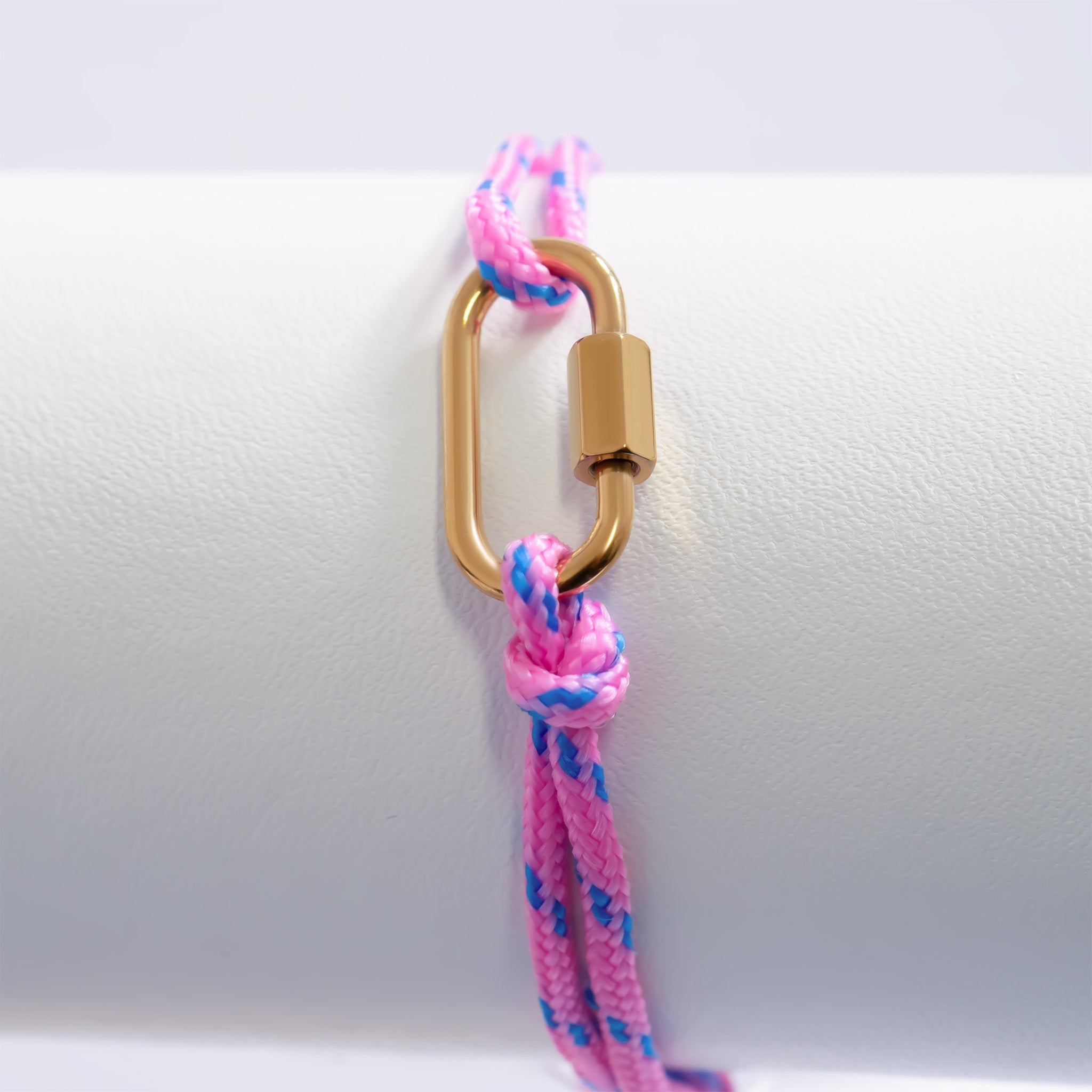 Gold Rope Bracelet – Adjustable Carabiner, Durable PVD Gold Jewelry - Bracelets | Sunflower Soul Boutique
