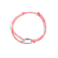 Gold Rope Bracelet – Adjustable Pink Rope Jewelry | 18K PVD Gold Stainless Steel - Bracelets | Sunflower Soul Boutique