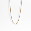 Gold Rope Chain Necklace – Lightweight 18K Stainless Steel Durable Jewelry - Chain | Sunflower Soul Boutique