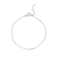 Gold Satellite Chain Bracelet – Lightweight 18K Gold Bar Chain, Hypoallergenic & Durable - Bracelets | Sunflower Soul Boutique