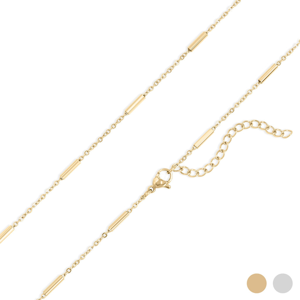 Gold Satellite Necklace – 18K Gold Chain | Hypoallergenic Stainless Steel Jewelry - Chain | Sunflower Soul Boutique