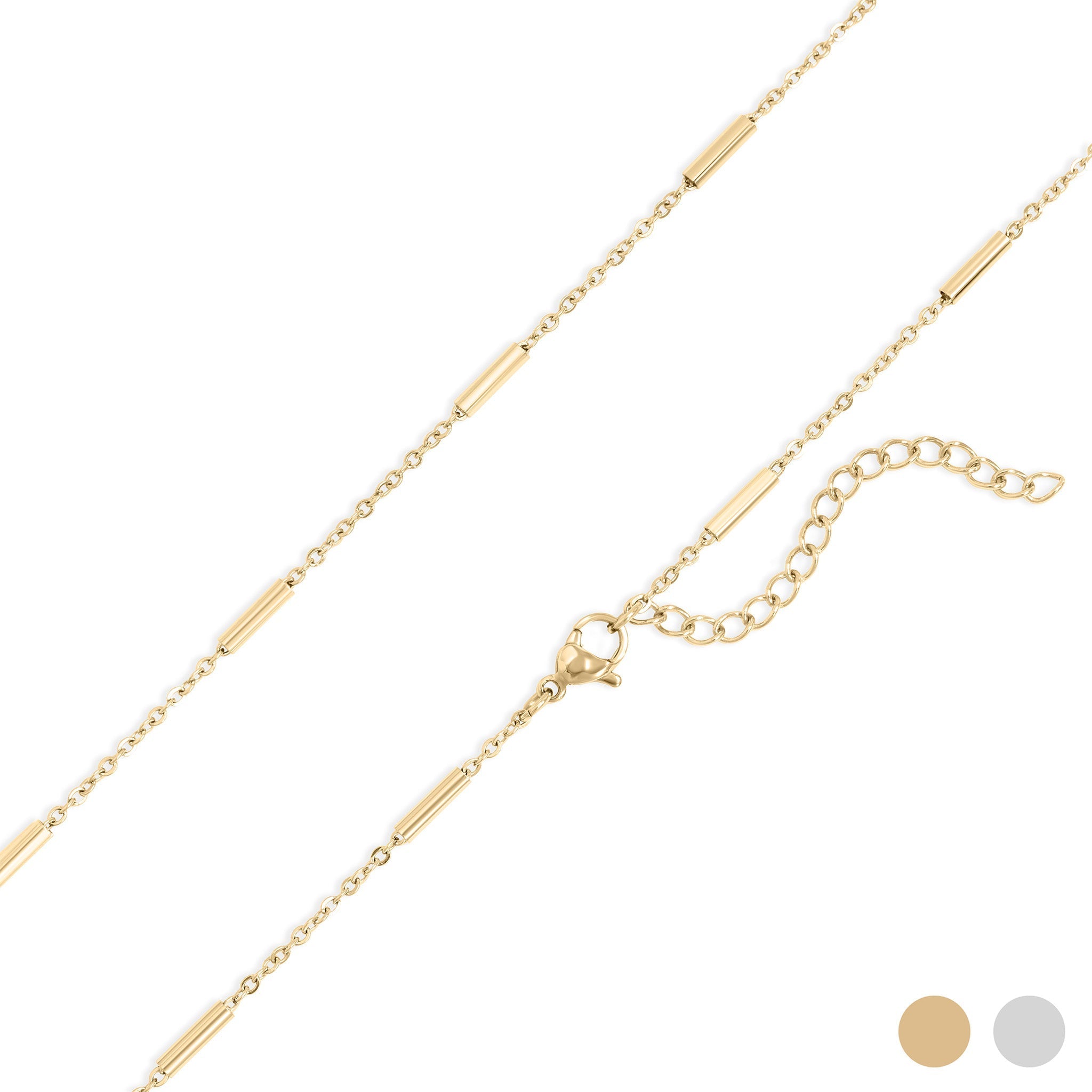 Gold Satellite Necklace – 18K Gold Chain | Hypoallergenic Stainless Steel Jewelry - Chain | Sunflower Soul Boutique