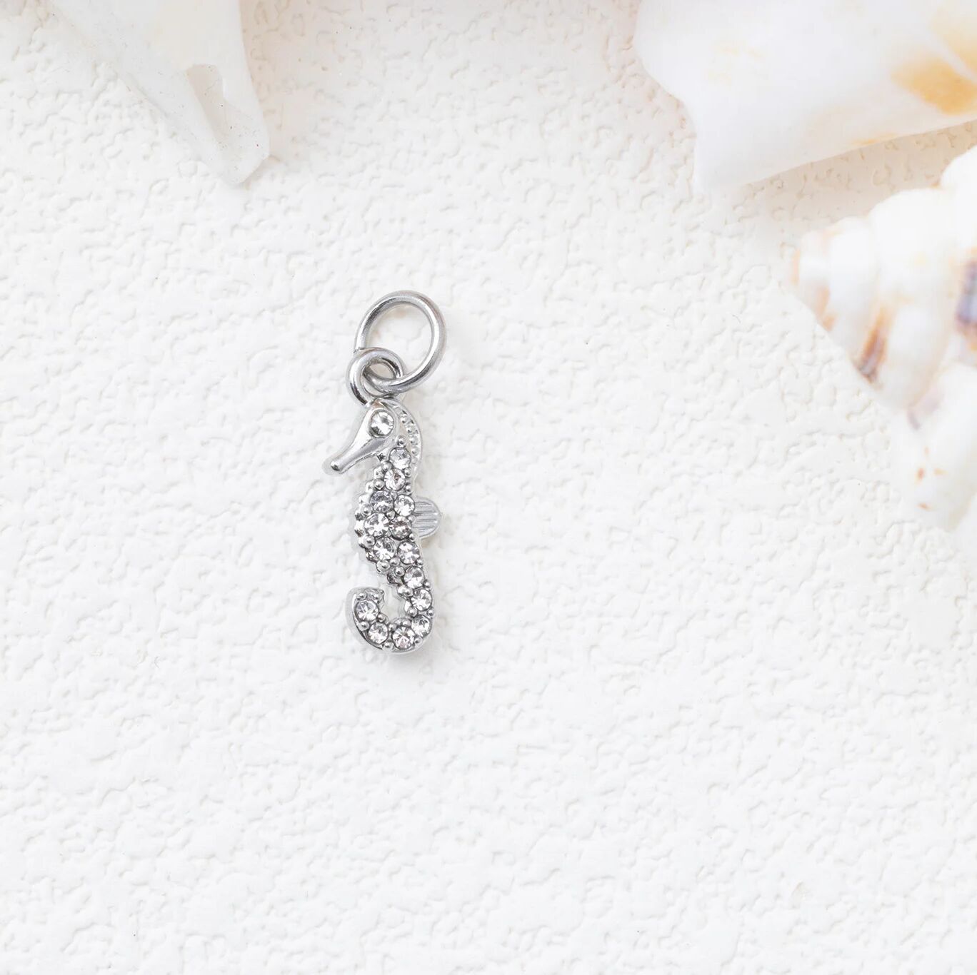 Gold Seahorse Charm – 18K Gold Plating | Tarnish Resistant Ocean Jewelry - Charms | Sunflower Soul Boutique