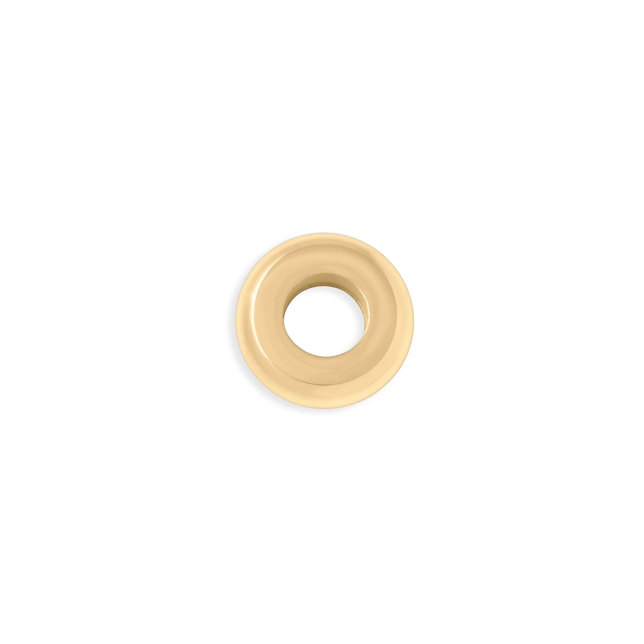 Gold Spacer Bead – 18K Gold Finish Round Spacer for Custom Bracelets - Charms | Sunflower Soul Boutique