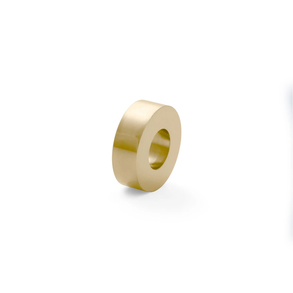 Gold Spacer Bead – Stainless Steel Bead with 18K PVD Gold Finish | Durable Jewelry Component - Charms | Sunflower Soul Boutique