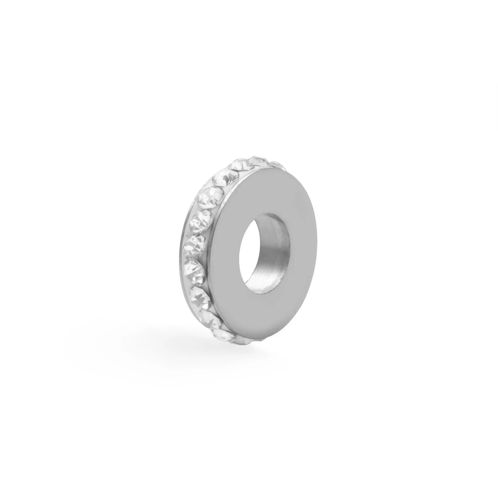 Gold Spacer Bead – Tarnish Resistant PVD Coated Stone Spacer For Charm Bracelets - Charms | Sunflower Soul Boutique