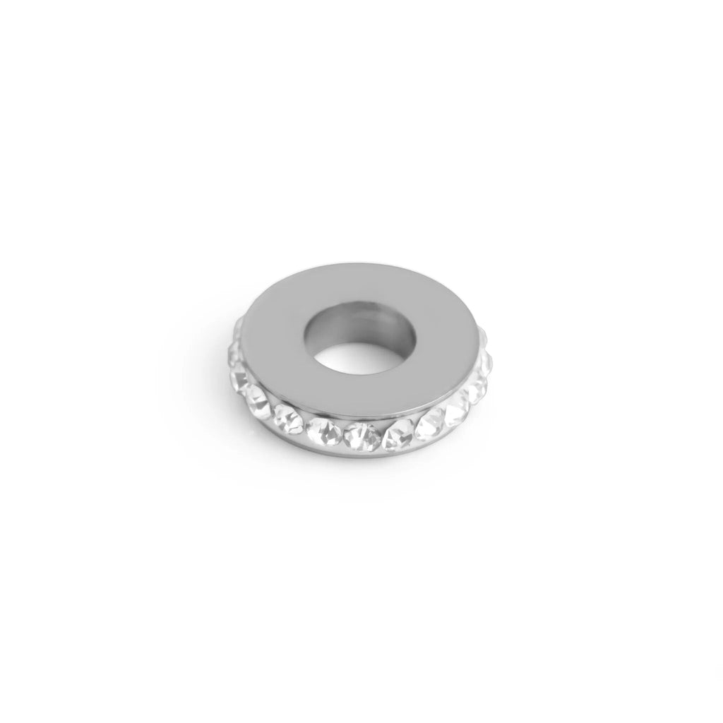 Gold Spacer Bead – Tarnish Resistant PVD Coated Stone Spacer For Charm Bracelets - Charms | Sunflower Soul Boutique