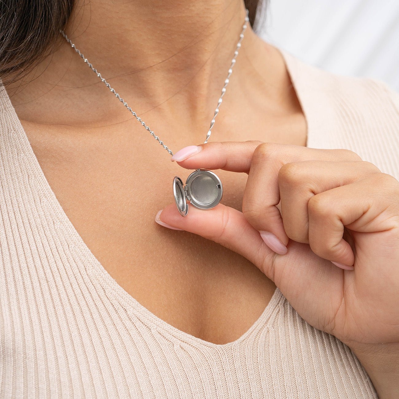 Gold Stainless Steel Locket – Classic Round Gold Pendant, Waterproof & Hypoallergenic Jewelry - charm | Sunflower Soul Boutique