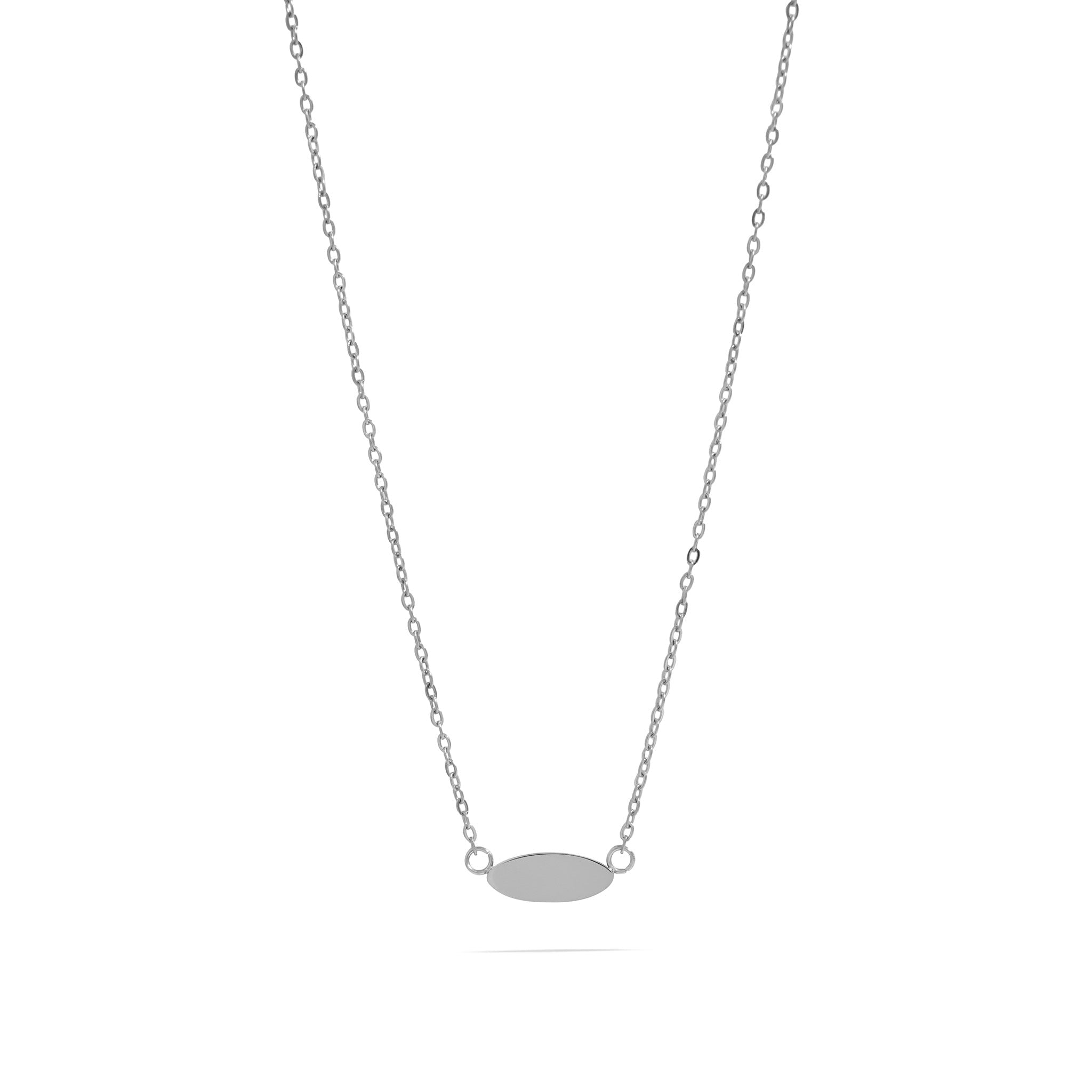 Gold Stainless Steel Necklace – 18K PVD Coated Blank Pendant, Hypoallergenic Jewelry - Necklaces | Sunflower Soul Boutique