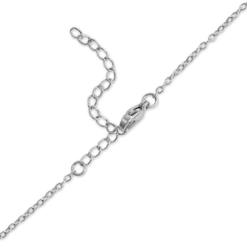 Gold Stainless Steel Necklace – 18K PVD Coated Blank Pendant, Hypoallergenic Jewelry - Necklaces | Sunflower Soul Boutique
