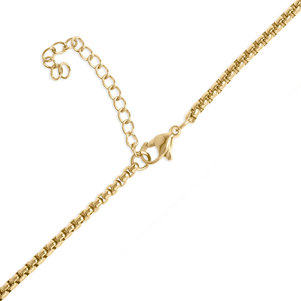 Horse Shoe Carabiner Necklace – Gold Charm Holder | Adjustable Chain Necklace - Necklaces | Sunflower Soul Boutique