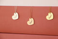 Handwriting Necklace, Sterling Silver Engraved Heart Pendant